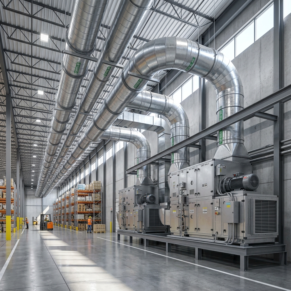 Industrial Warehouse HVAC